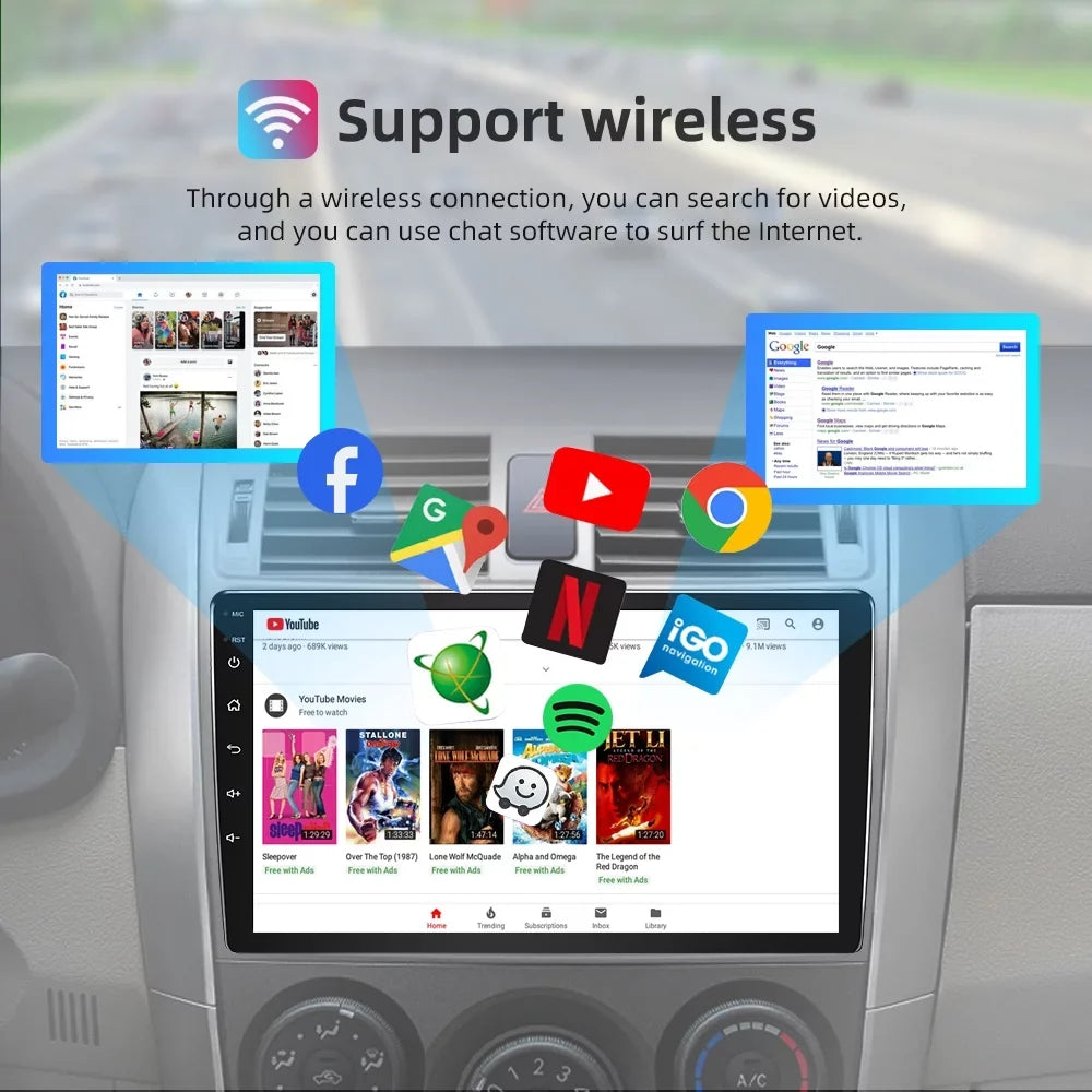 for GPS 9" Stereo Android Car Radio J10 Spare 1 2006-2013 CarPlay with 12 Camera Nissan 2+32G Qashqai