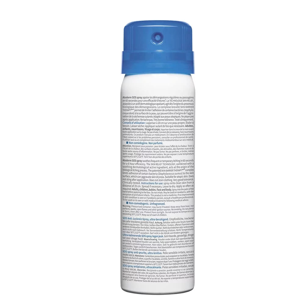 Anti-icthing immediate spray relief, reflex AtodermSOS Bioderma for 50ml