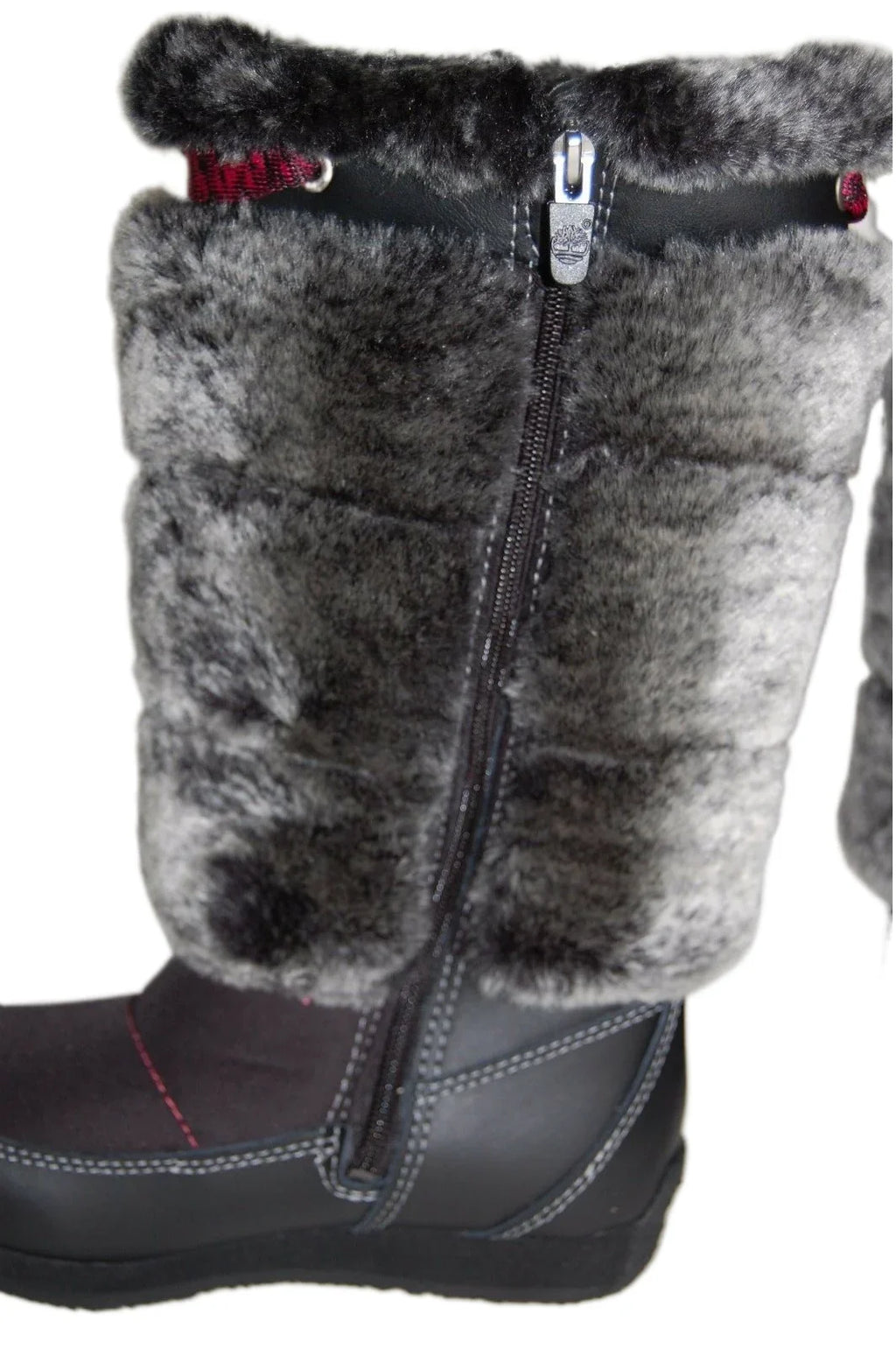 Youth Boot US Preschool dimension Tall 1.5 Medium Timberland Black Winterberry Fur 59794