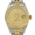 combination 98 2023/09 gold Pre-Owned 54g watch dial (Like Datejust champagne series 79173 New) automatic