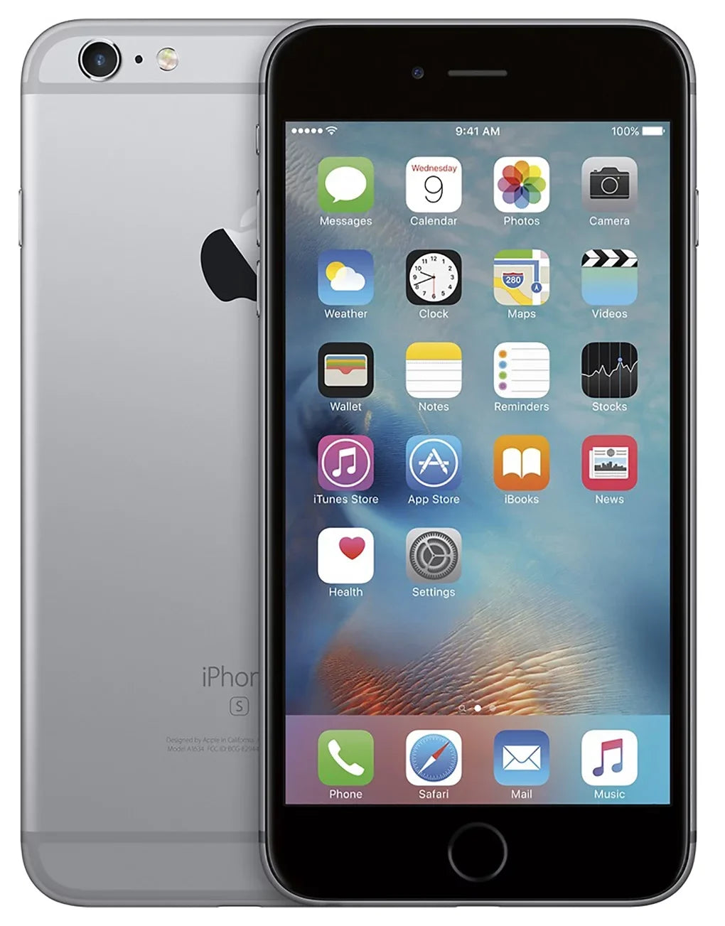 iPhone Plus 128GB GSM Space (Unlocked) Pre-Owned - Certified Gray 6S Smartphone