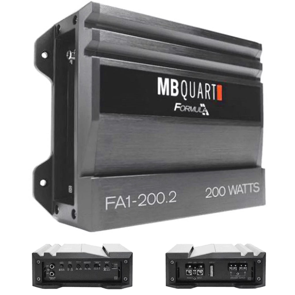 200 Amplifier Audio FA1-200.2 2 Bundle MB Watt FORMULA Amplifier Channel Car Quart