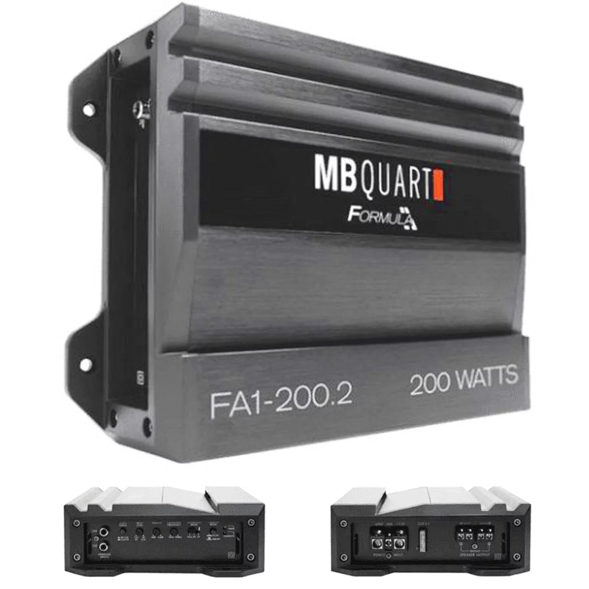 200 Amplifier Audio FA1-200.2 2 Bundle MB Watt FORMULA Amplifier Channel Car Quart