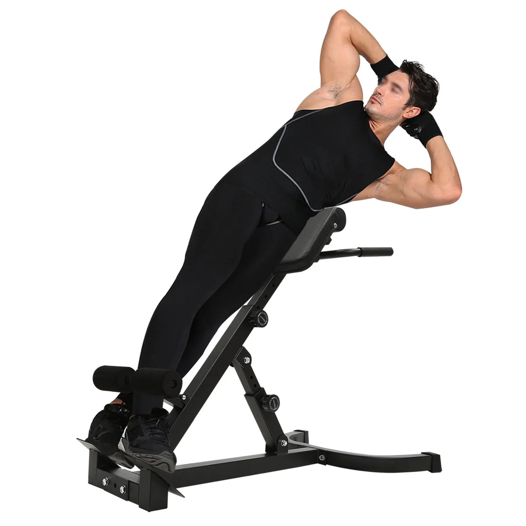 Back Back Extension Machine Chair Bench Adjustable Roman Hyperextension ZhdnBhnos Trainer