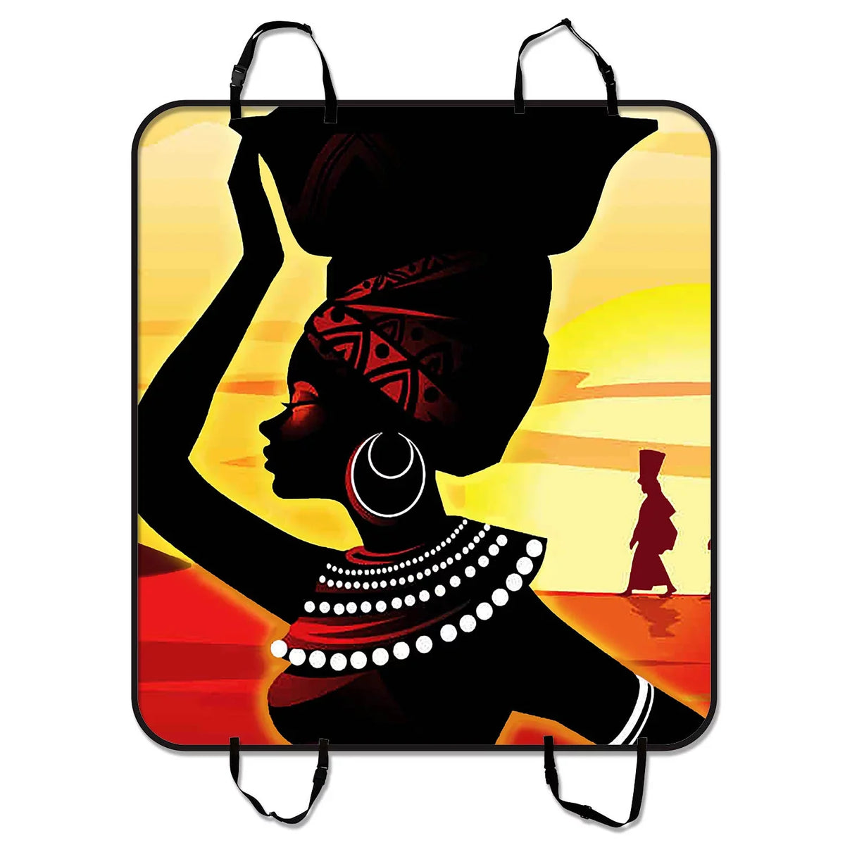 Seat African Hammock Woman Dog Trucks Mat For Cargo Seat 54x60 Cover,African and Car SUV Car Pet Mat Car Woman Cover Pet inches Cars Seat Mat GCKG Trunk