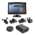 Jocestyle Bird 360 Degree 4 DVR Camera with View Monitor 5in Car System Cam Recording