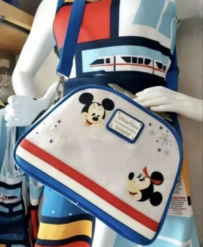 Resort Crossbody Monorail Bag Disney Anniversary Loungefly 50th Celebration Contemporary