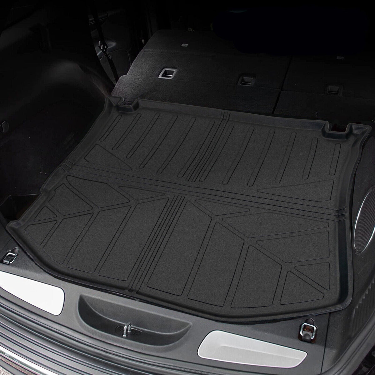 Custom Rubber 2011-2022 Liner Cargo Floor Rear Protector Mat TPE Fit climate Black Car Carpet Grand Trunk All Cherokee Cargo Jeep