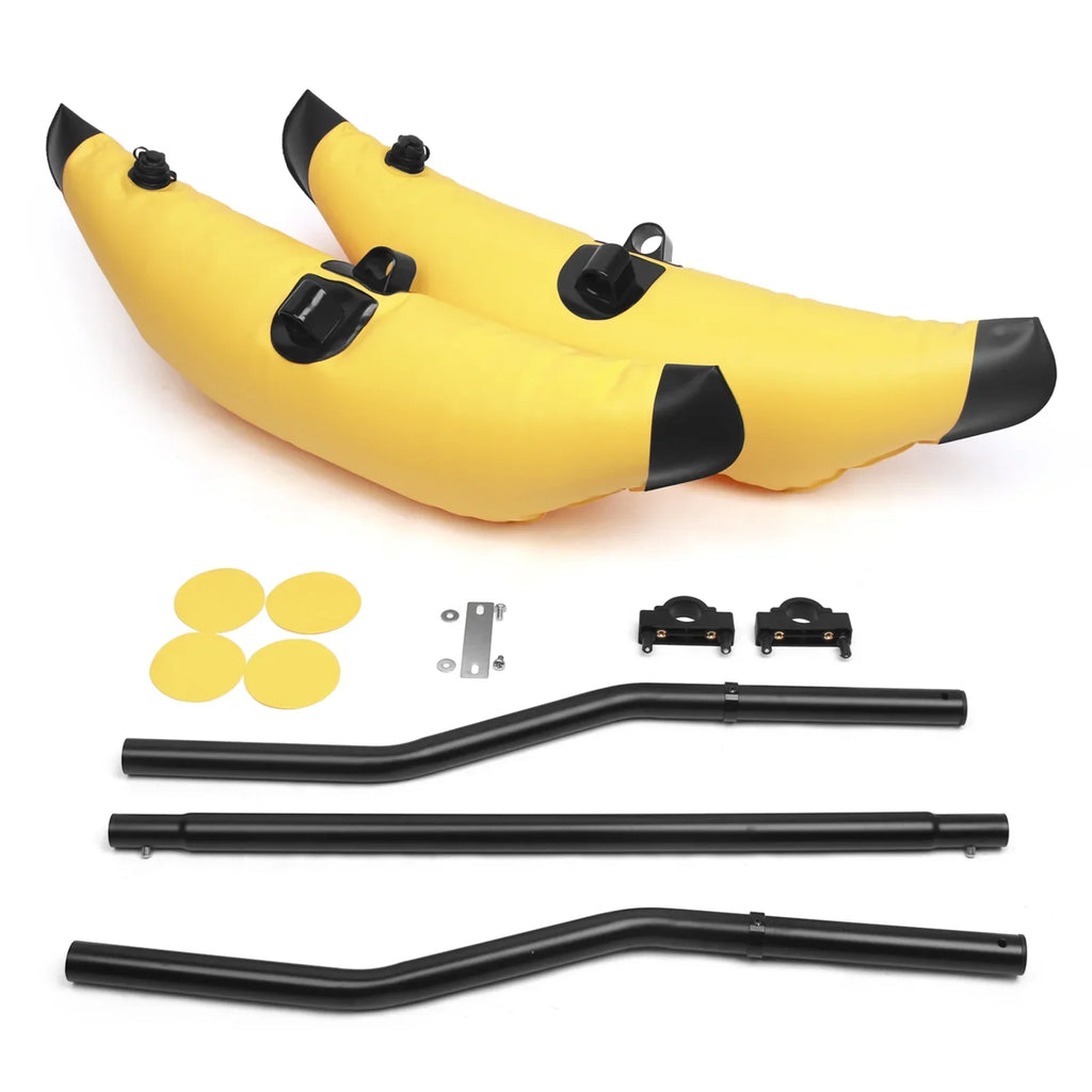 Standing Kayak Float PVC Inflatable with Arms Float Fishing Rod Boat Sidekick Meterk Kit Outrigger Stabilizer System Kayak