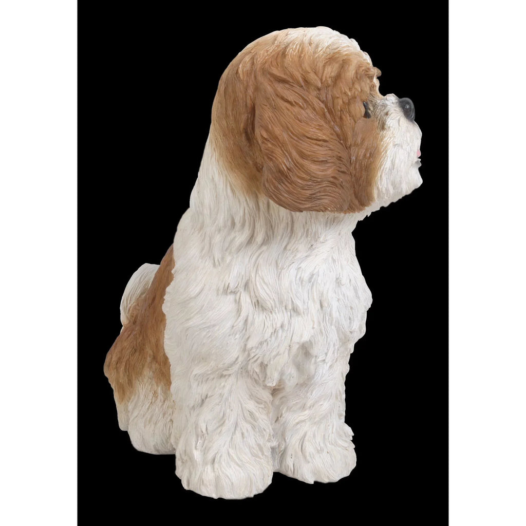 Puppy Hi-Line Tzu Garden Sitting Statue 11" Gifts Shih exterior