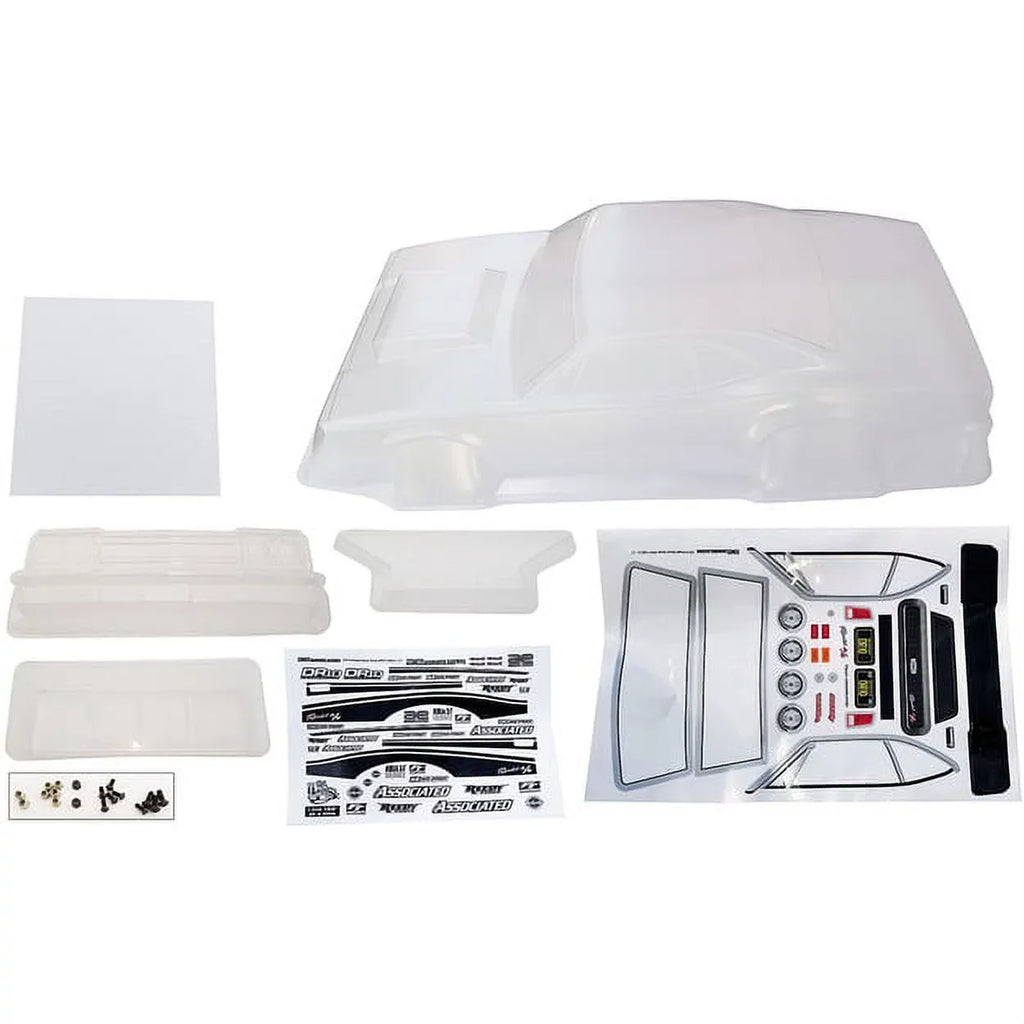 Associated Team Drag Reakt Dr10 Clear Body,