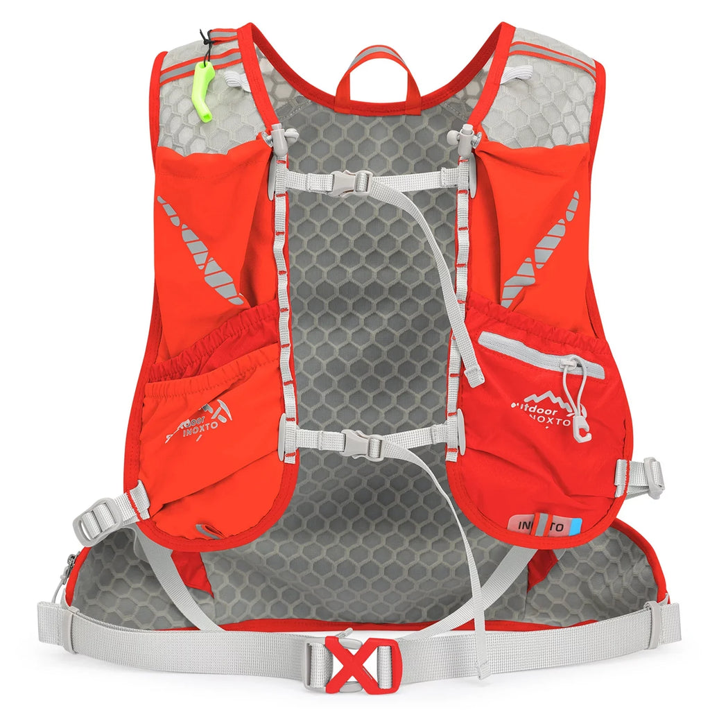 Capacity Store liquid Dcenta's Loading Bottle, in and 12L Backpack Versatile More Hydration Cellphone,