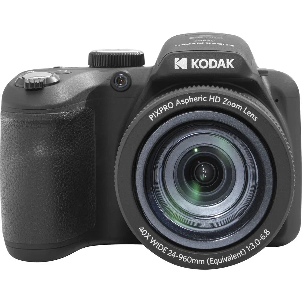 Digital (Black) + Kodak - AZ405 Extra LED PIXPRO + Kit 128GB Battery Camera
