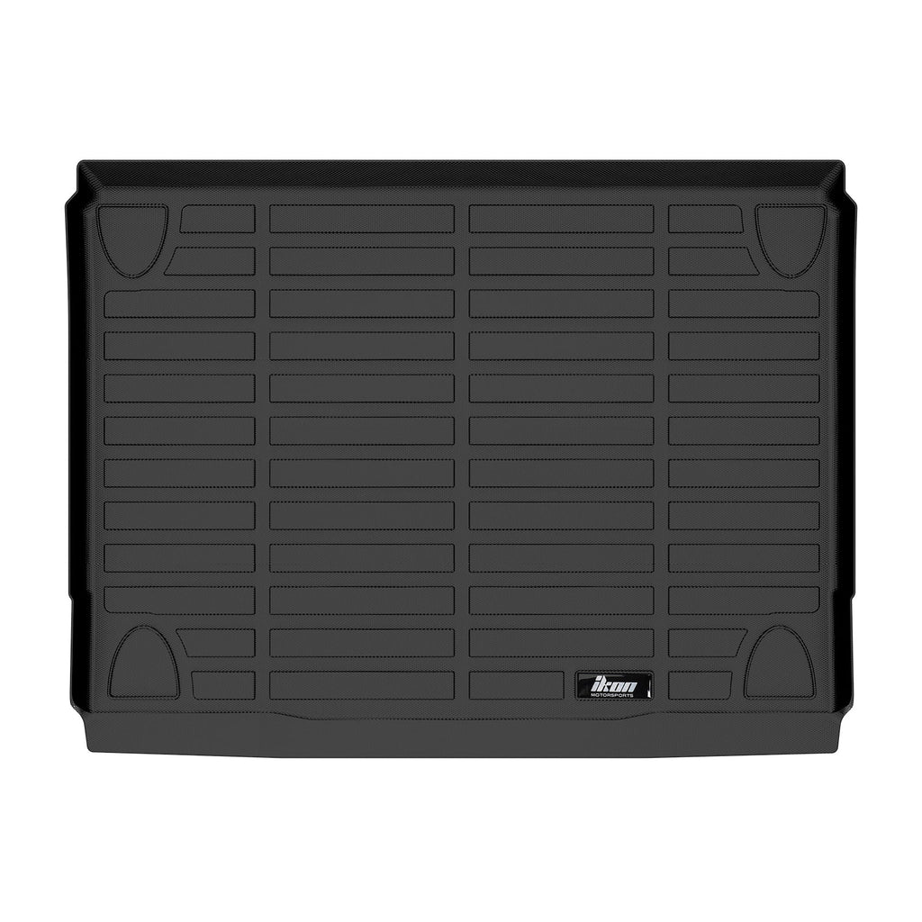 4-Door, Mat Boot Rear Trunk Pad All With Cover Ikon Liner Molded Compatible Car Motorsports 3D Bronco 2021-2023 Cargo climate Protector Black TPE Auto
