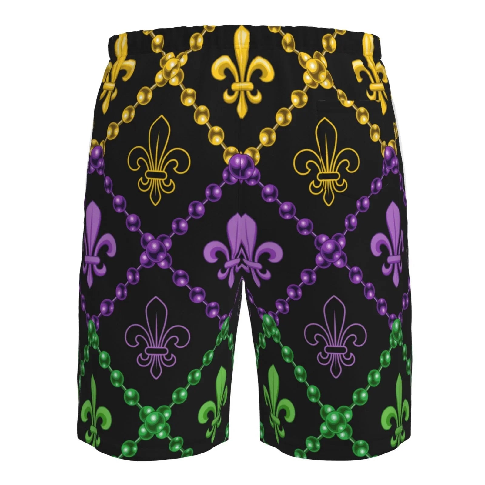 Trunks Swim Beach Shorts Mardi Gra Funny Geometric Quick With Lukts Dry Swim Shorts Mens