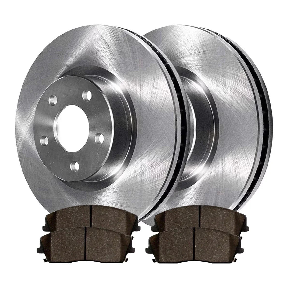 AWD Chrysler RWD V6 2005-2008 Brake Replacement Charger for Front Driver Rotors Performance Magnum and Passenger 300 AutoShack 2005-2013 Kit Dodge and Ceramic 2006-2013 Side 2009-2013 Pads Challenger