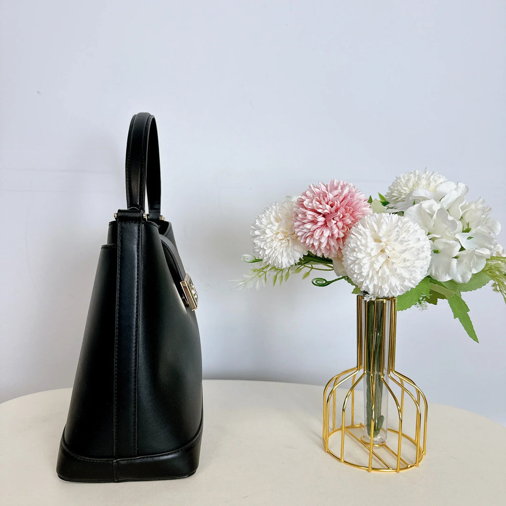 Reegan Black Spade IN Bag Kate Bucket KA753