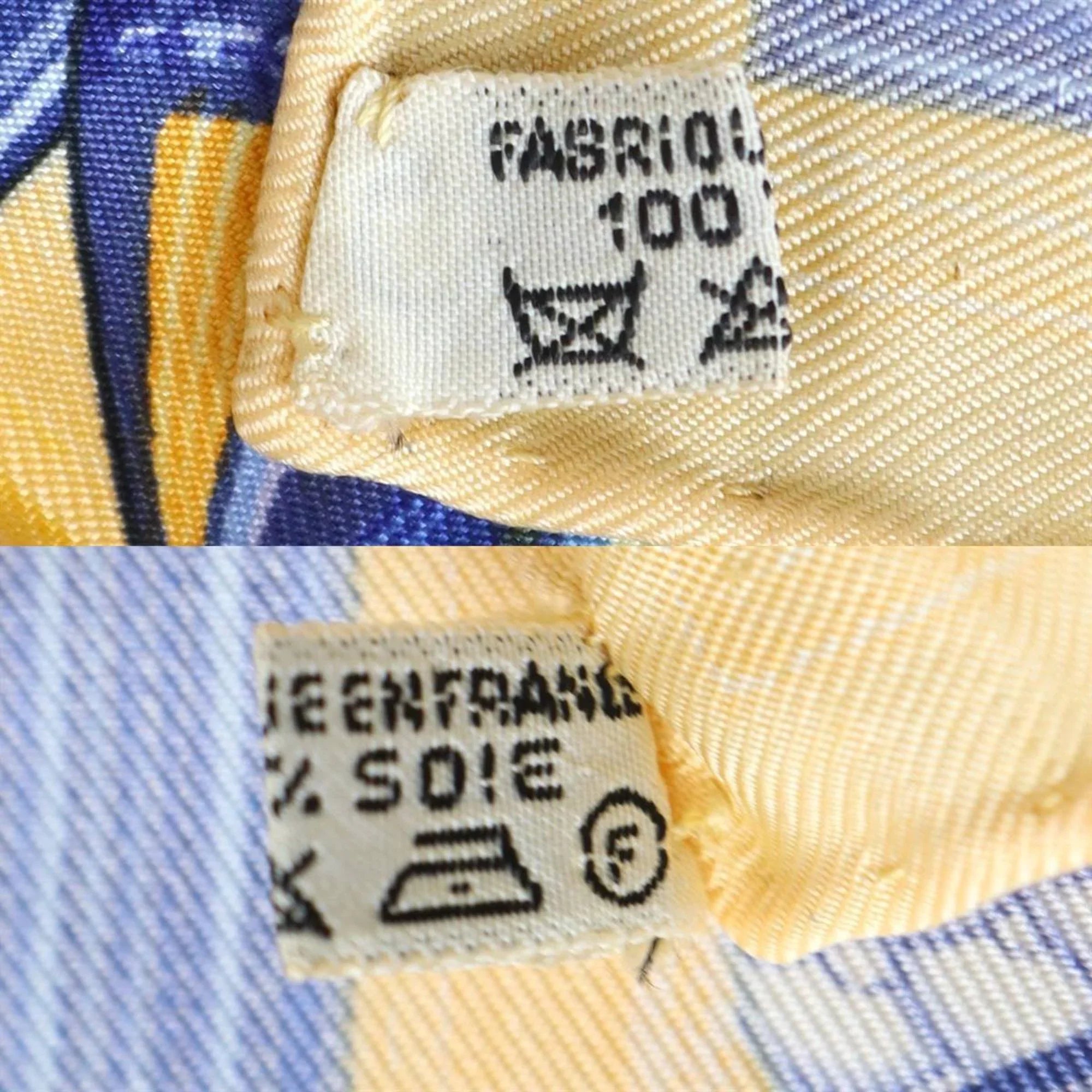 HERMES Pre-Owned 100% pond scarf (Good) Carre duck / muffler silk 90 Hermes