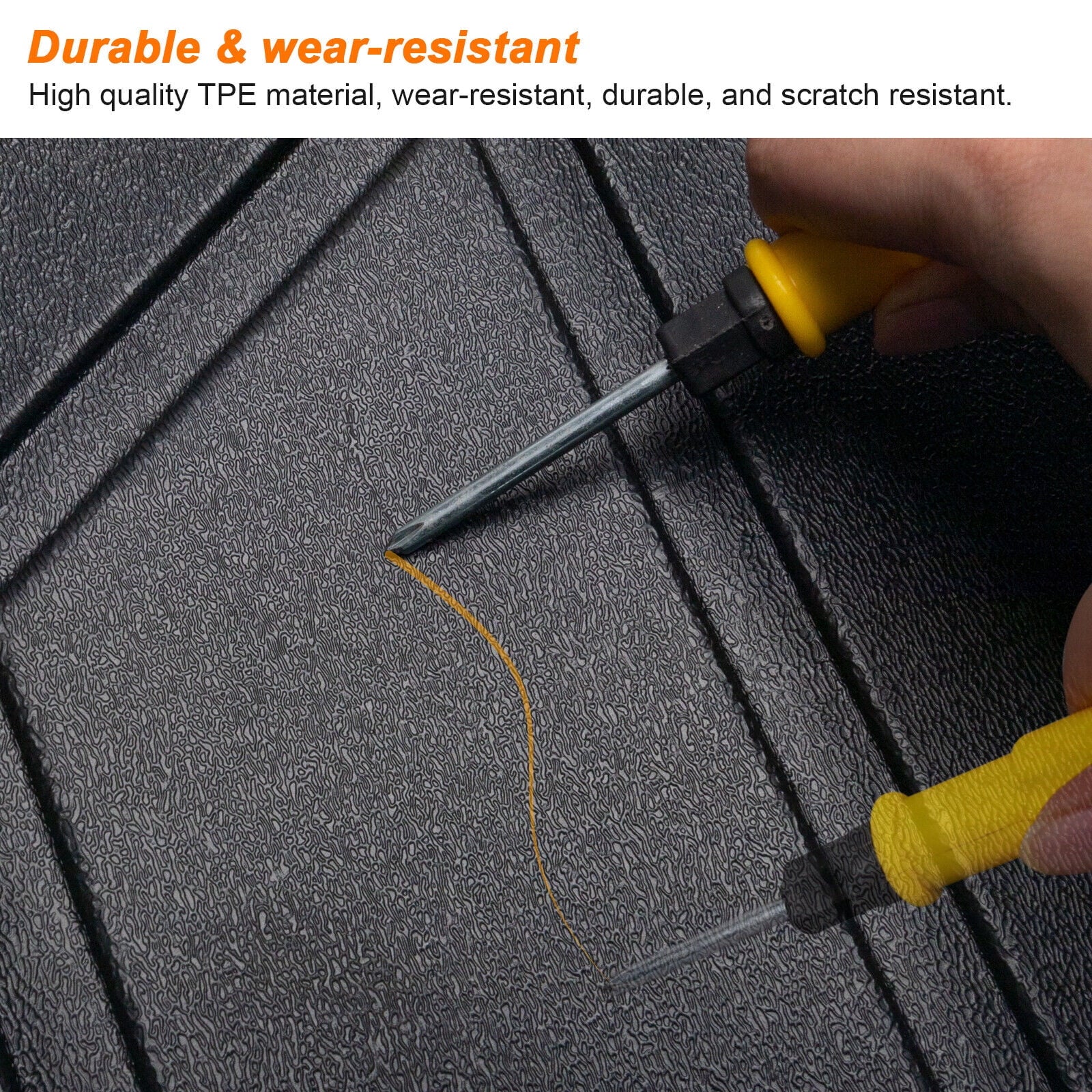 Custom Rubber 2011-2022 Liner Cargo Floor Rear Protector Mat TPE Fit climate Black Car Carpet Grand Trunk All Cherokee Cargo Jeep