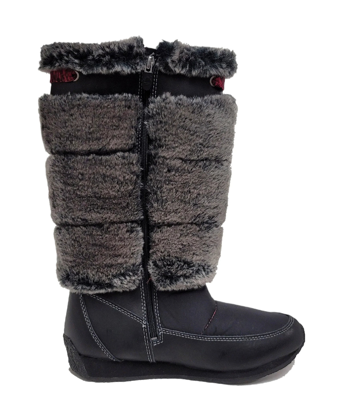 Youth Boot US Preschool dimension Tall 1.5 Medium Timberland Black Winterberry Fur 59794