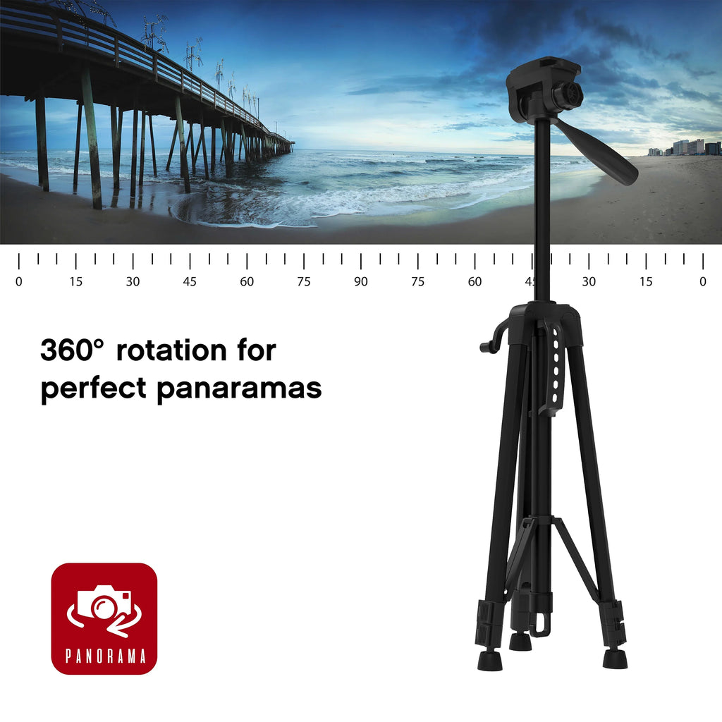 Pro - Screws Stand Phone/Camera Lightweight 57” Aluminum Bag On Mounting for W/ Air & Tripod Carry