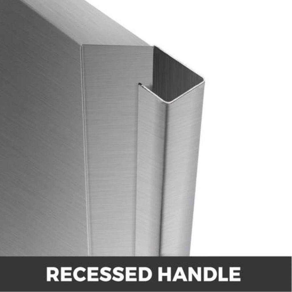 in. x BXGCGMXKSKM17X241V0 Silver 24 BBQ Vevor Access 17 Door,