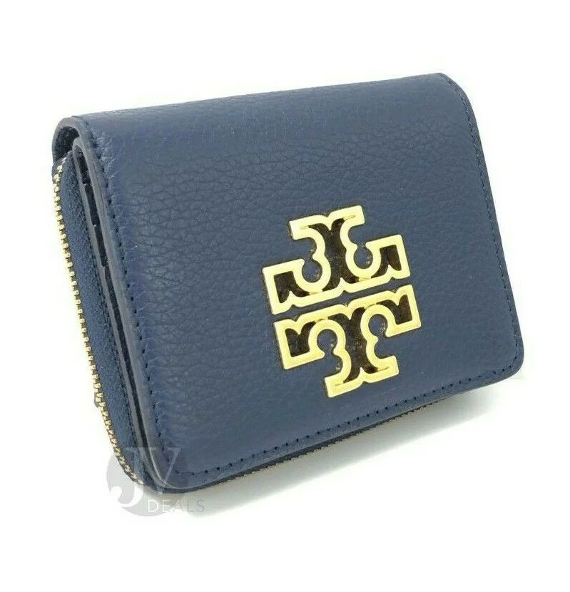 Burch Wallet Britten Leather Tory Women's Coin Zip Card Mini