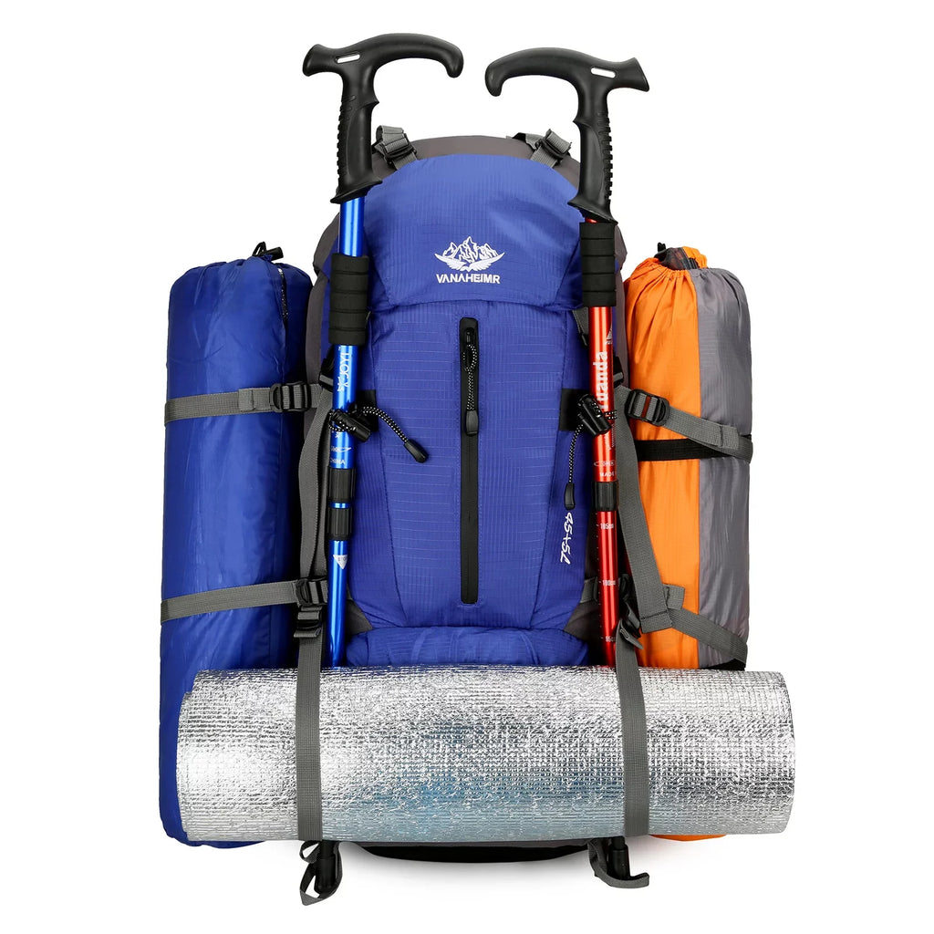 Waterproof with Compartment Camping Rain Shoe Cover Backpack Adventure Backpack50L and