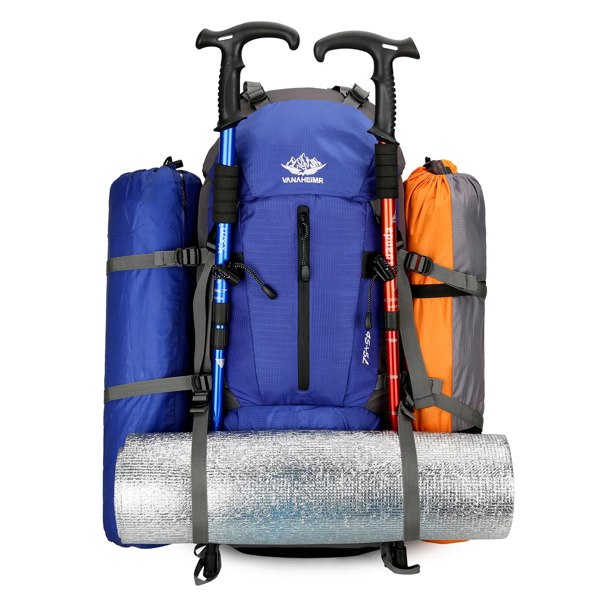 Waterproof with Compartment Camping Rain Shoe Cover Backpack Adventure Backpack50L and