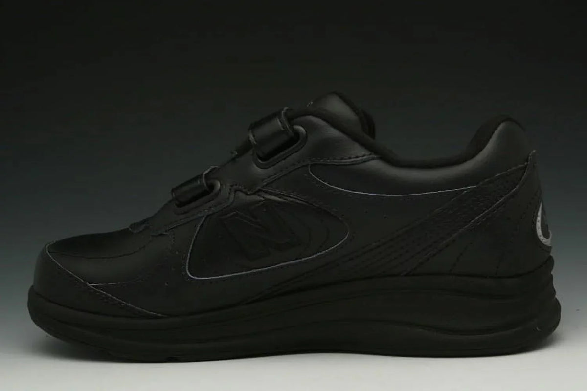 Leather Walking Womens Strap Double New Balance Shoes