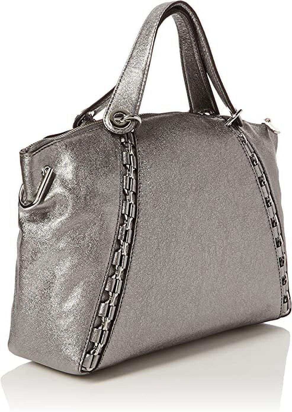 Womens Kors Grey Sadie (Light Michael Pewter) Satchel