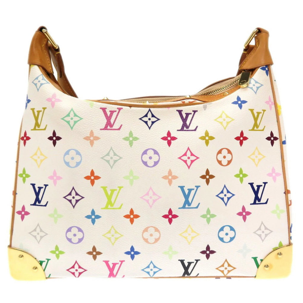 Multicolor (Fair) 0072 Pre-Owned Monogram Bron Shoulder M92660 Bag Boulogne