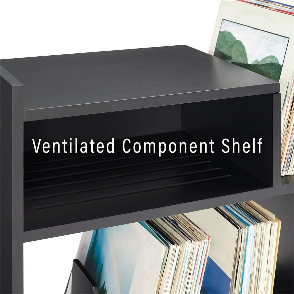 Center, Media Storage Portland Vinyl Console Crosley and Furniture Tv Entertainment Stand Record