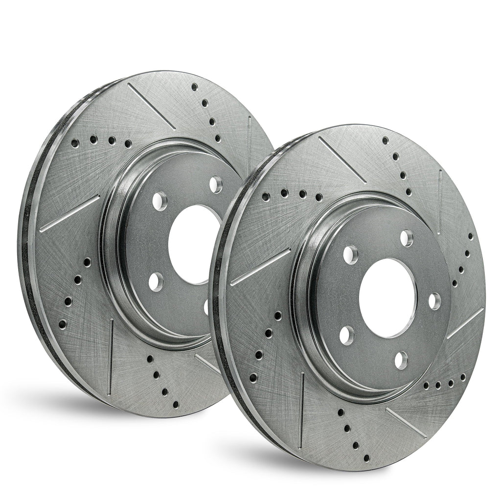 Rear 1998-2002 For Drill/Slot Ranger Brake Zinc Rotors