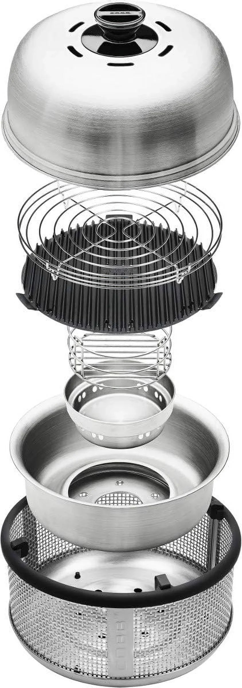 With Plus Charcoal BBQ Grill Grill Accessories Premier - Portable