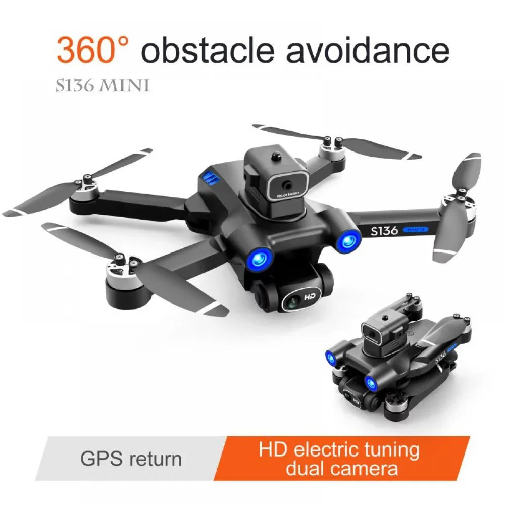 4K electric control GPS adjustment to take UAV of aerial directions, and in all avoid aircraft remote camera obstacles brushless to high-definition S136 photos