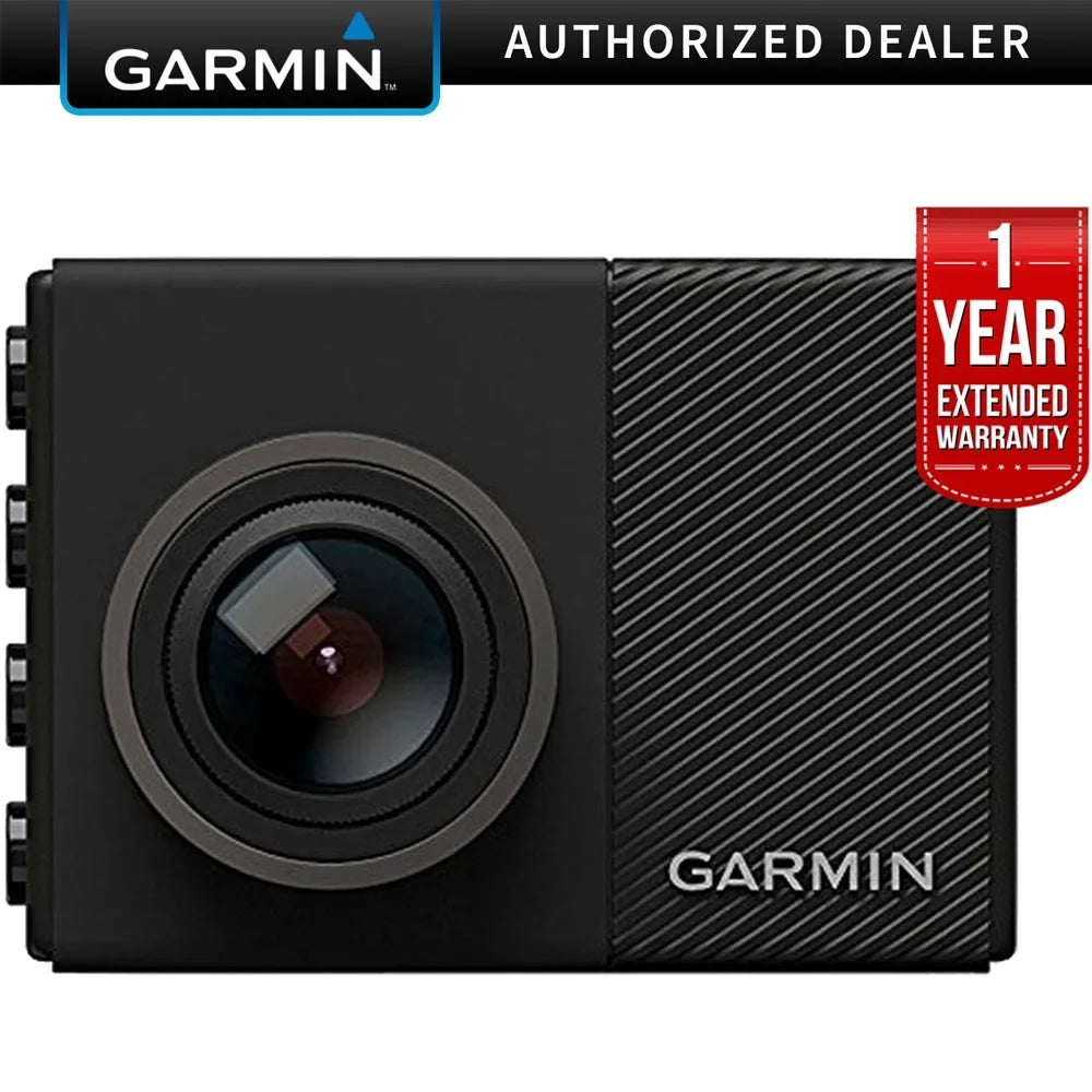 Year Garmin 1 w/ Dash 1080P with Cam (010-01750-05) 65W Field Extended Warranty of View 180-Degree