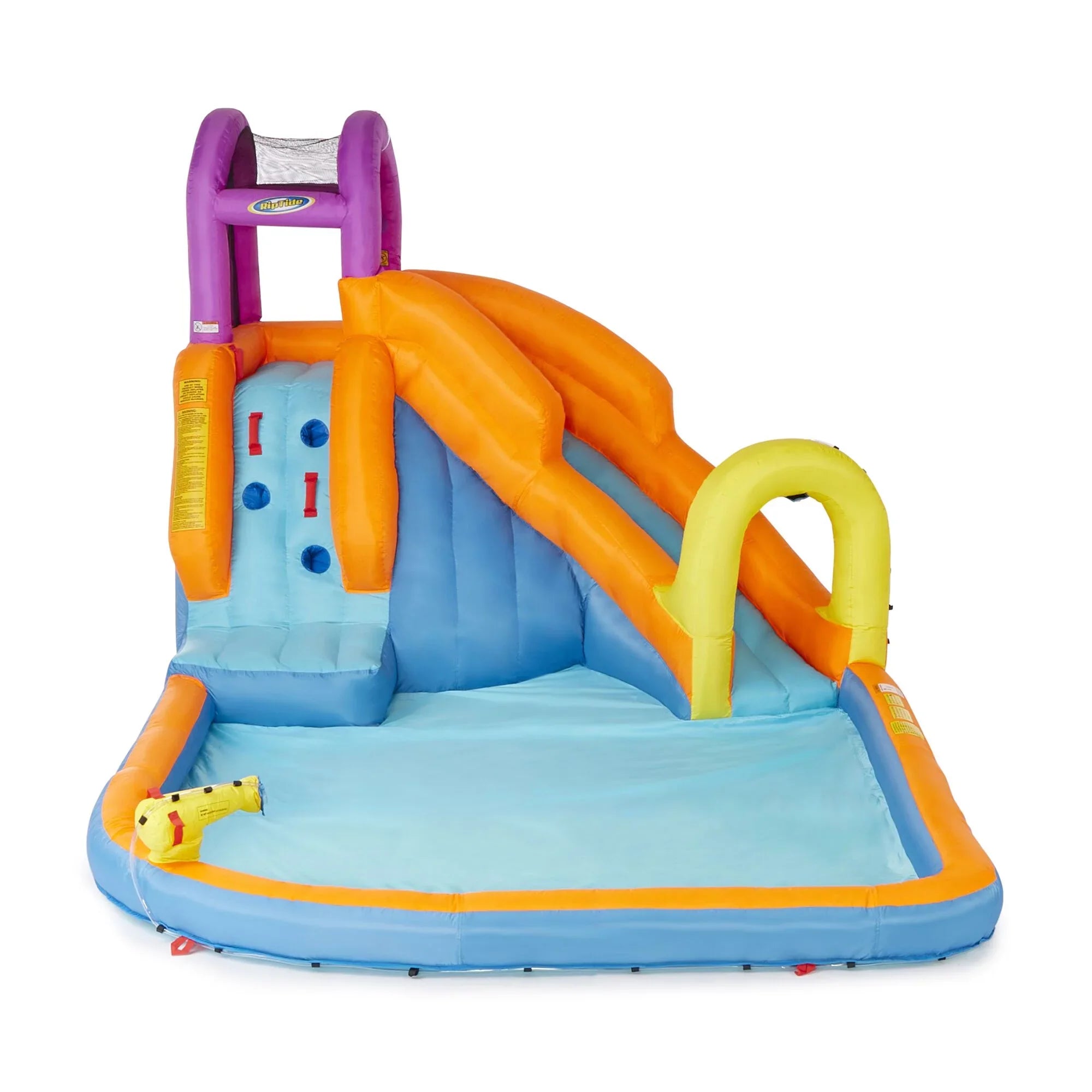 Kids Mega Park Twist Slide liquid Inflatable Magic Time with Tornado exterior