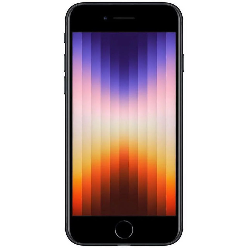 A) 64GB SE w/ Box A2595 (Fully Midnight Restored Gen) (3rd Unlocked) (Refurbished) Gift (Grade iPhone