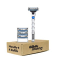 Handle Refill Blade, with Cartridges 4 1 Gillette Men's Razor Mach3