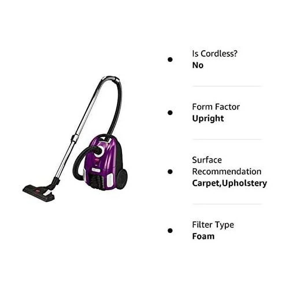 Multi-Surface Lightweight Power Automatic Upright Suction Vacuum Cord & Canister Telescoping Cord Powerful Cleaning Long With Wand, Cleaner Rewind With Nozzle, Extra
