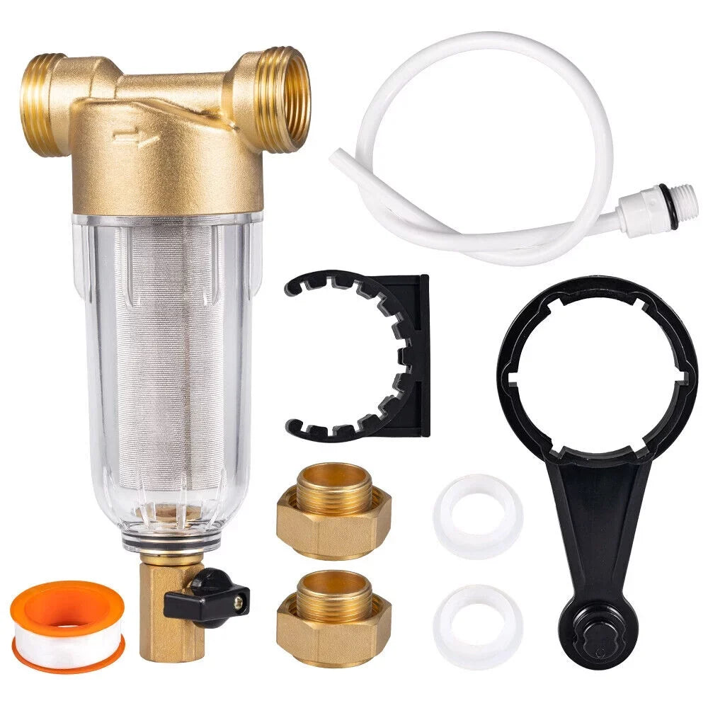System House Filter Pre-Filter Sediment sewage Whole liquid Down Reusable Spin