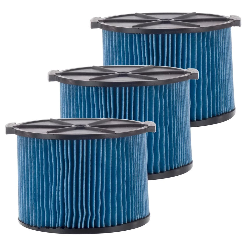 with Pack Gallon 3-4.5 3 Filter Part Compatible Replacement Portable VF3500 Dry RIDGID Fine Dust & Cartridge Wet 3-Layer Vacuums 26643