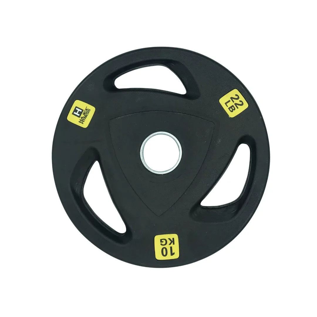 Pair 11 lb Bumper (5 2" Plates Rubber Weight HAJEX kg),