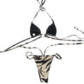 Swimsuits Lace Women Split Bikini Two Color for Swimsuit Up Striped Sexy Panda