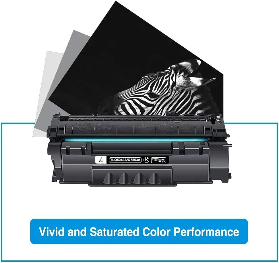 Compatible 1320NW Yield High Cartridges P2015dn Printer 1320 Q5949A Black 3390 49X HP Q5949X 49A P2015 1320TN for Ink LaserJet 49A Toner 2-Pack 53A for 1320N Q7553A HP 53A