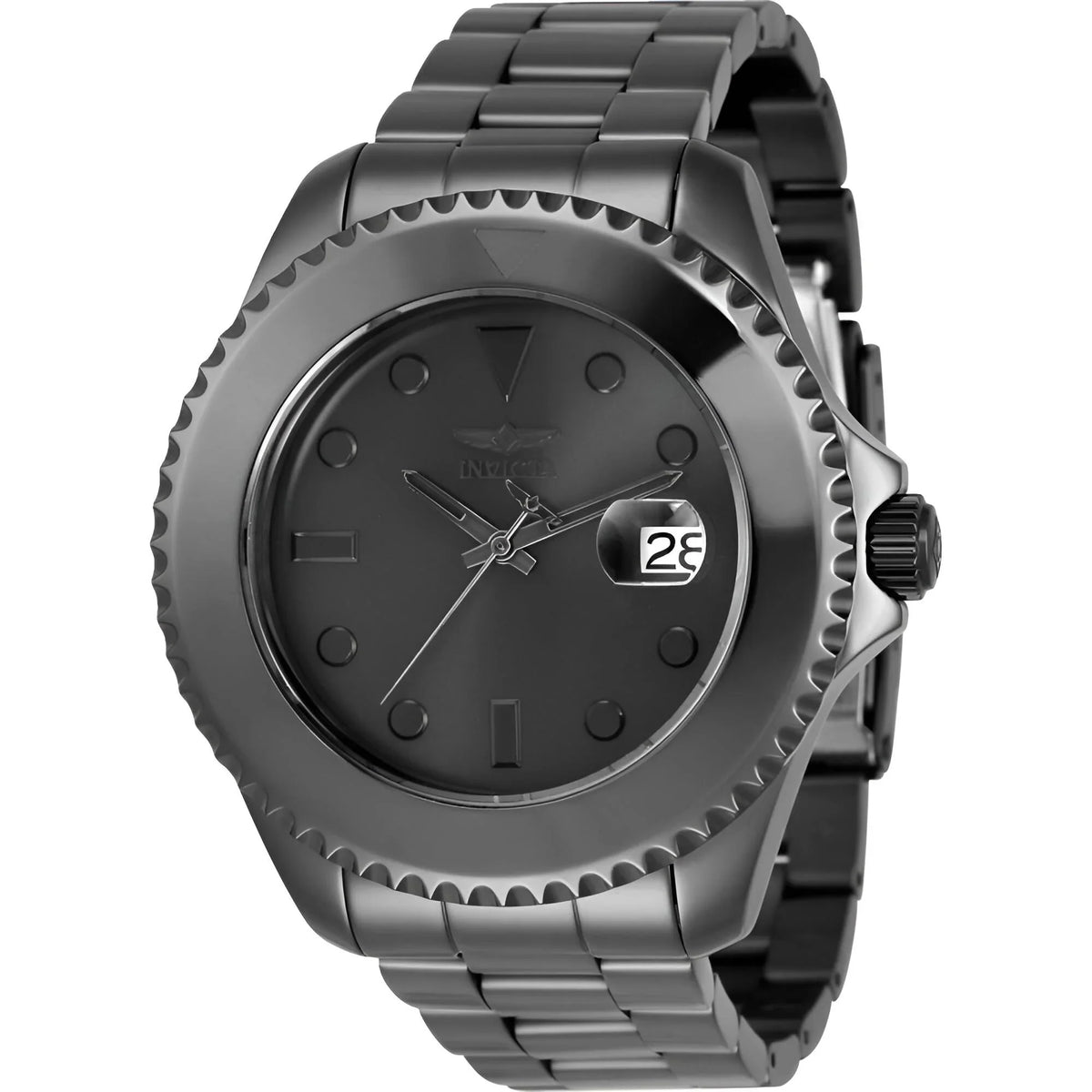 "As Bracelet Diver Invicta Is" 38mm Grand Stainless Automatic Watch Steel