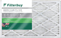 Filterbuy AC Filters Pleated Furnace 8 Air MERV (1-Pack) 16x24x4 HVAC