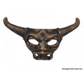 Half – Mythology Teen Accessory - Adult Mask Bronze - Greek Bull Costume -