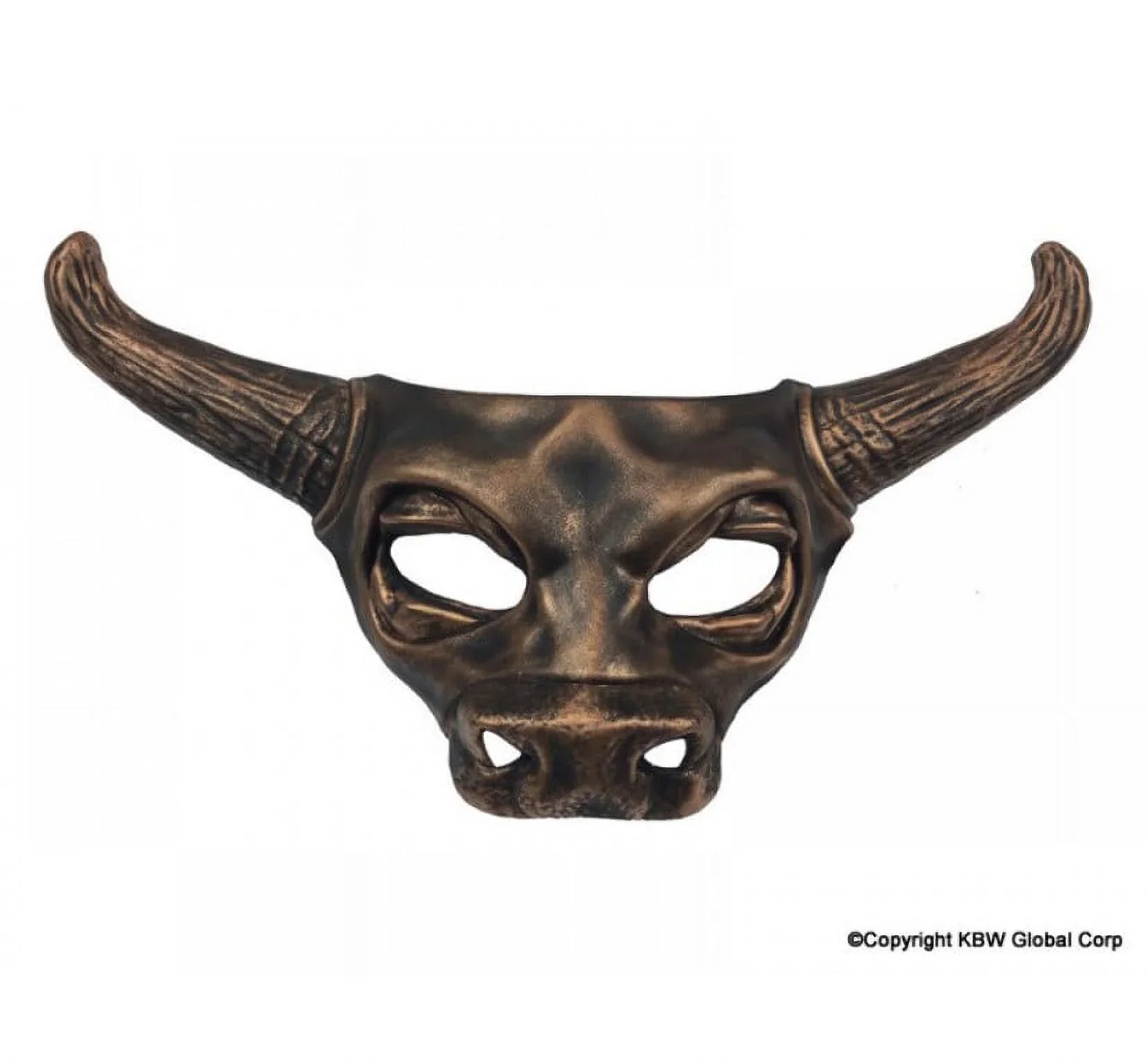 Half – Mythology Teen Accessory - Adult Mask Bronze - Greek Bull Costume -